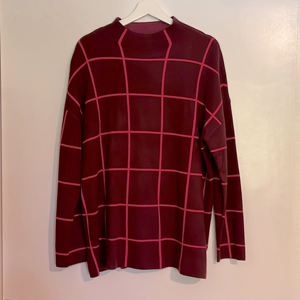 Ann Taylor LOFT mock neck sweater, tunic XL